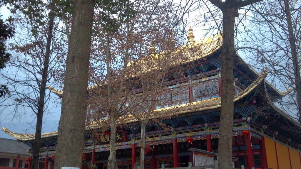 烧毁前的九龙灵官楼