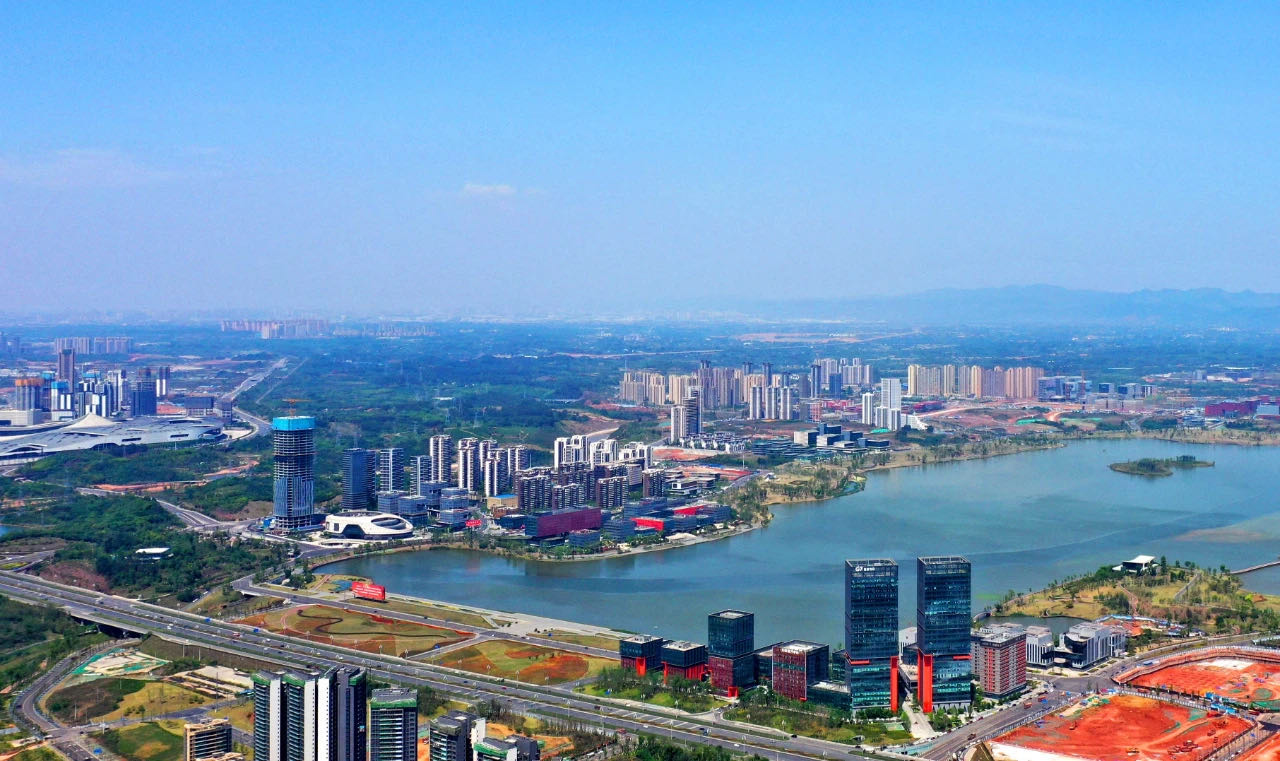 “一城多园”模式下的西部科学城（图片来源：成都发布）